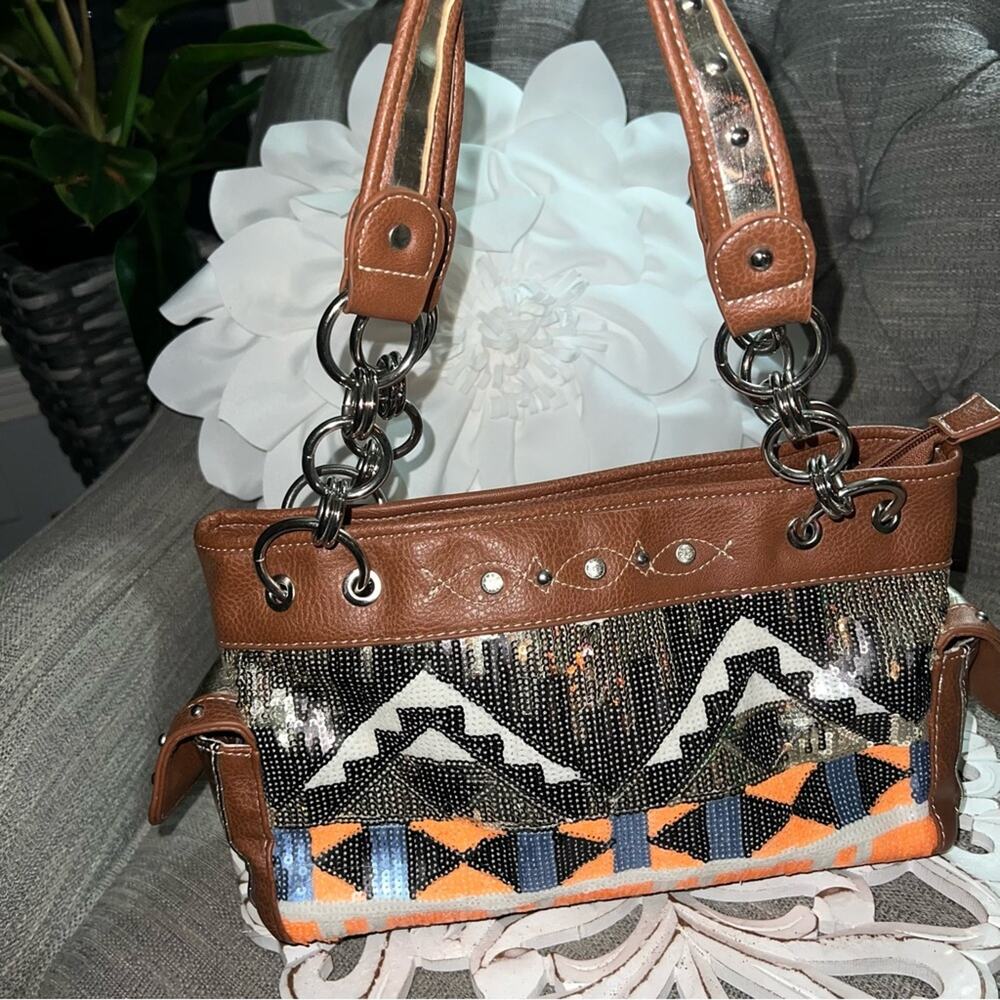 Heritage West Western Handbag Bag Purse